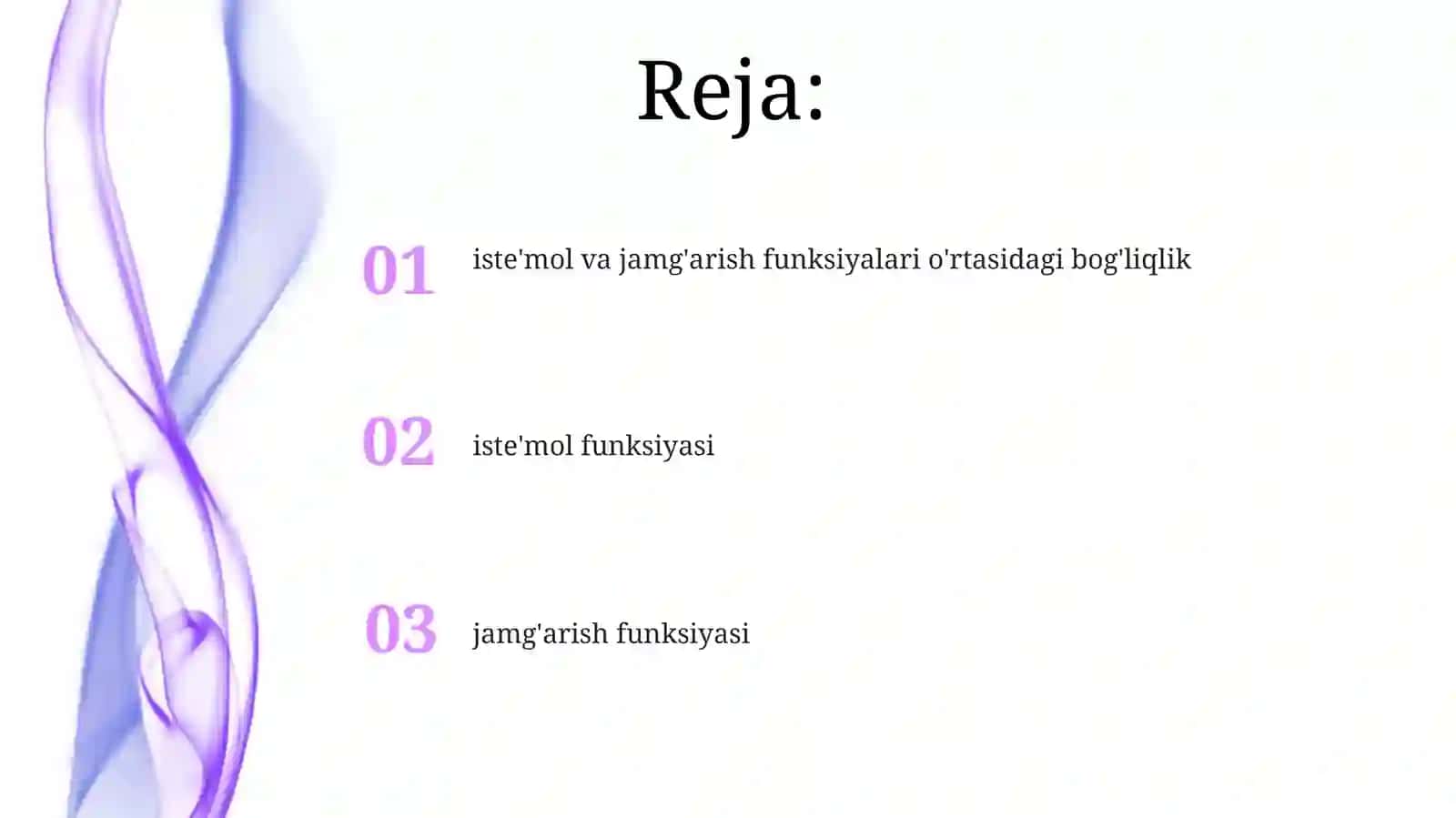 Iste’mol va jamg‘arish funksiyalari 2