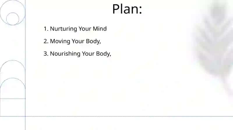 How to develop a healthy life style? 2