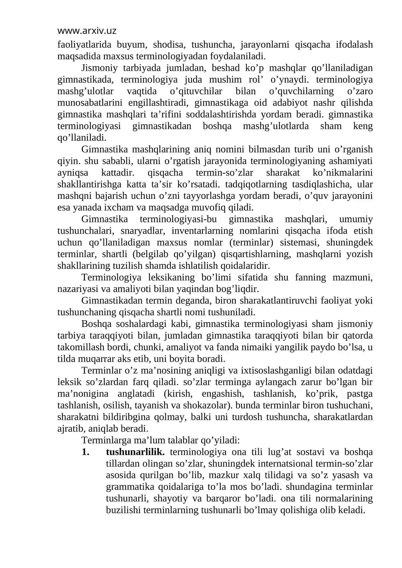 Gimnastika terminologiyasi 2