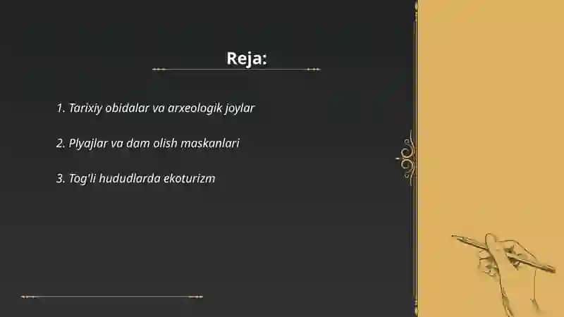 Tarixiy obidalar va arxeologik joylar 2