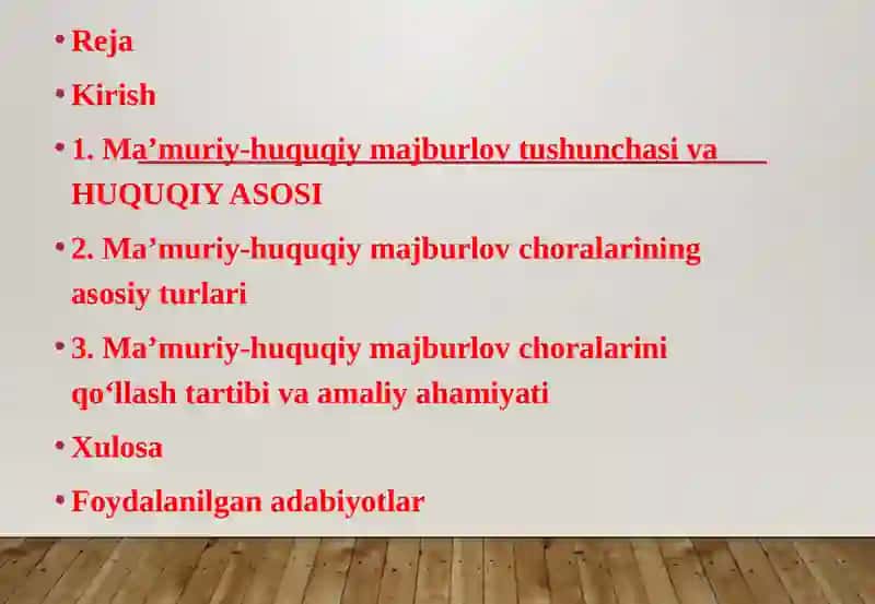 Ma’muriy-huquqiymajburlovchoralariturlari 2