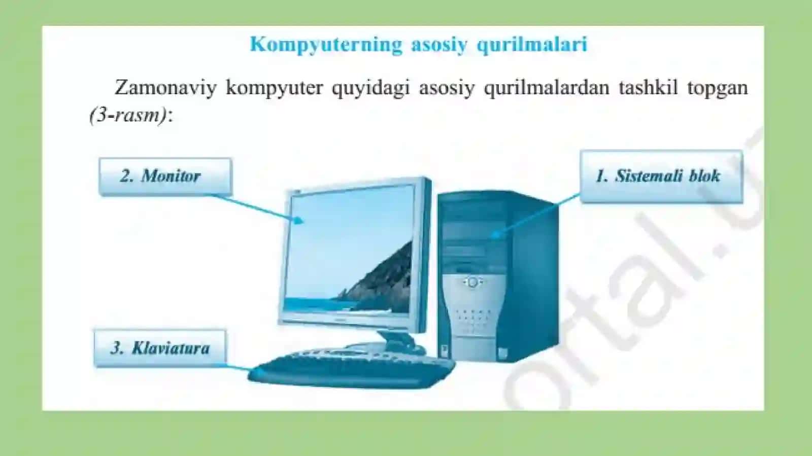 5-sinf Informatika Klaviatura bilan ishlash dars ishlanma 2