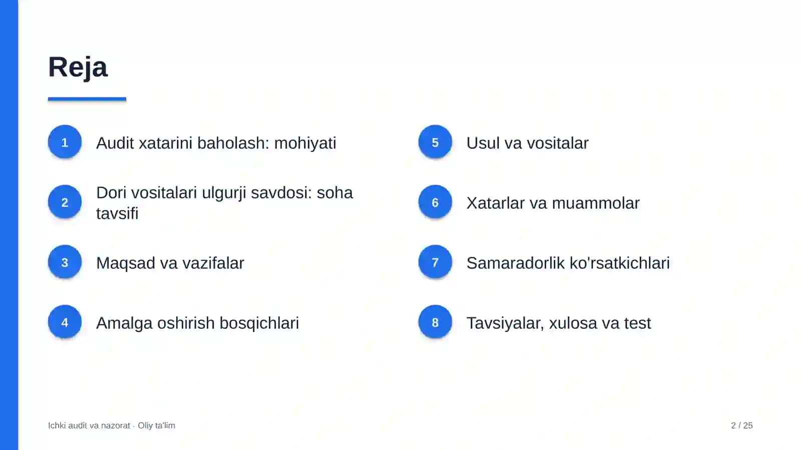 dori vositalari ulgurji savdosida audit xatarini baholash 7934 2