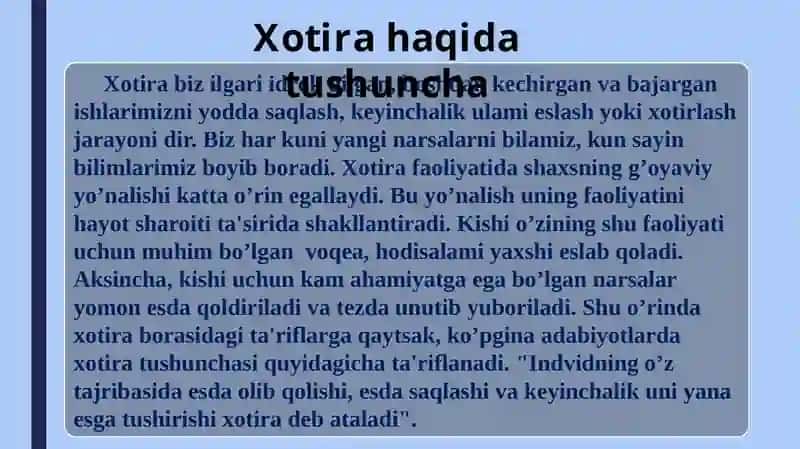 Xotira 2
