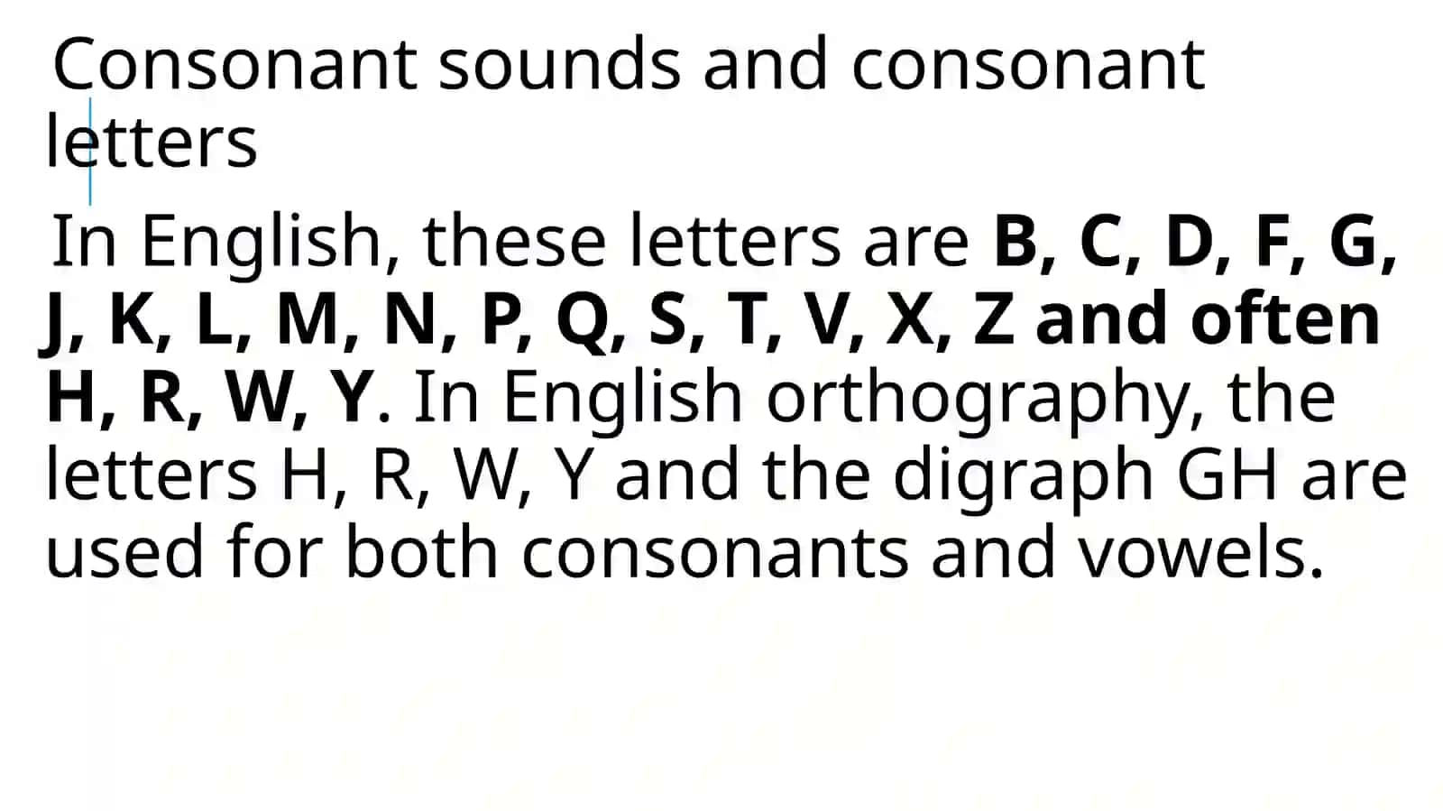 Consonant sounds of english 2