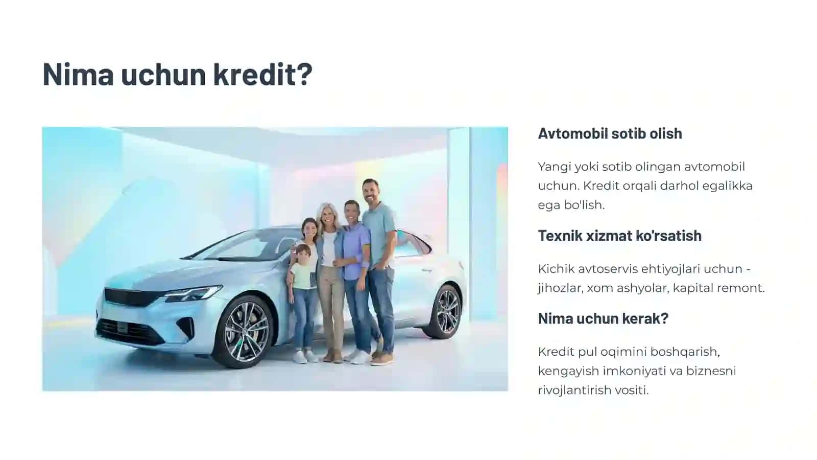 Kredit olish tartibi 2