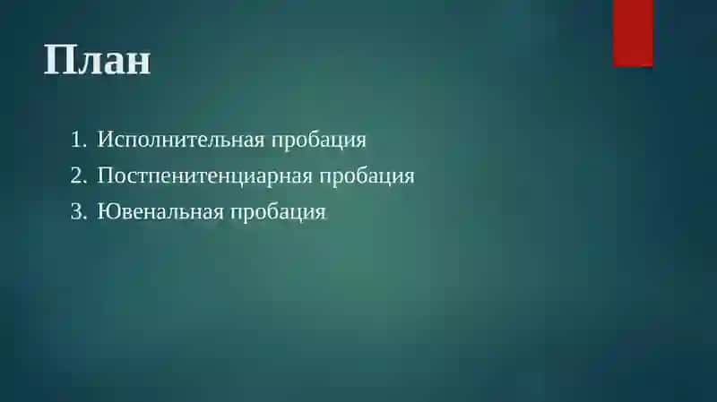 Виды пробации в Узбекистане 2