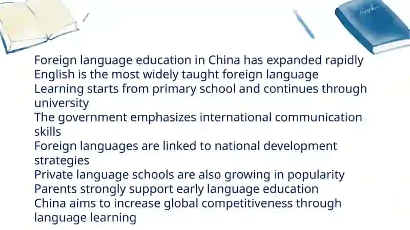 Chinadagi chet tillarini o'qitishda Xitoy ta'lim tajribasi 2