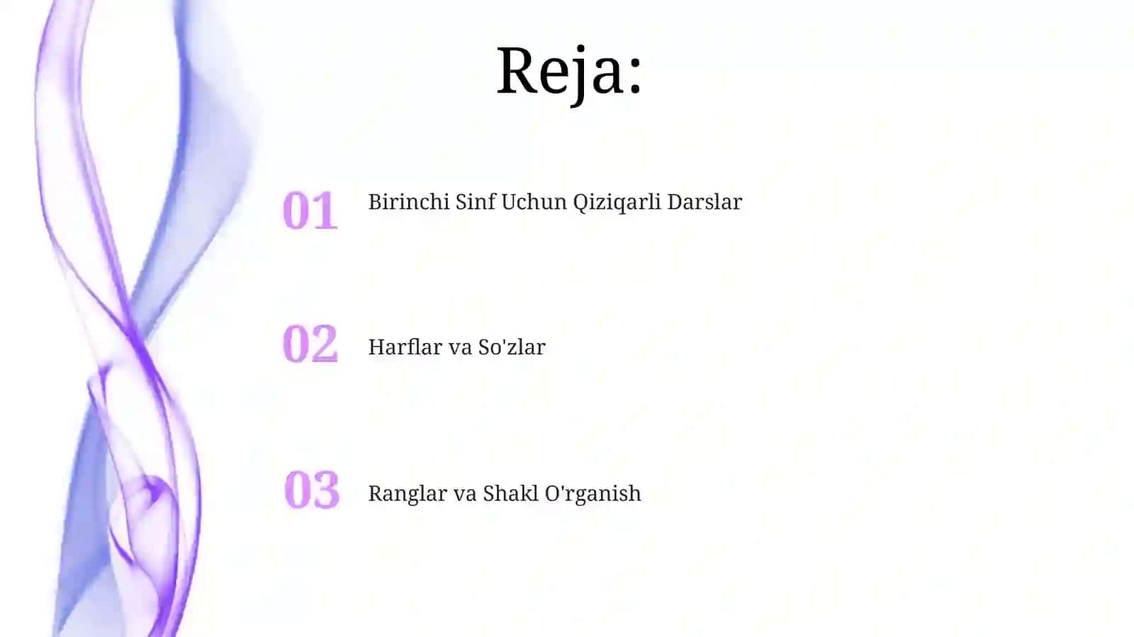 Birinchi Sinf Uchun Qiziqarli Darslar 2