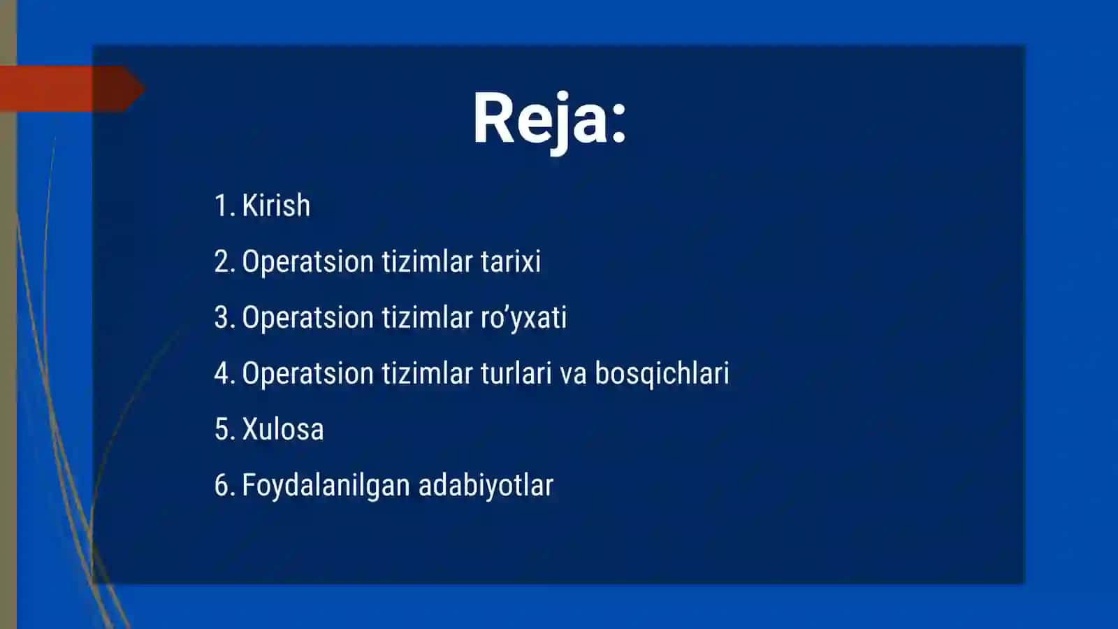 Operatsion tizimlari yaratilishi tarixi 2