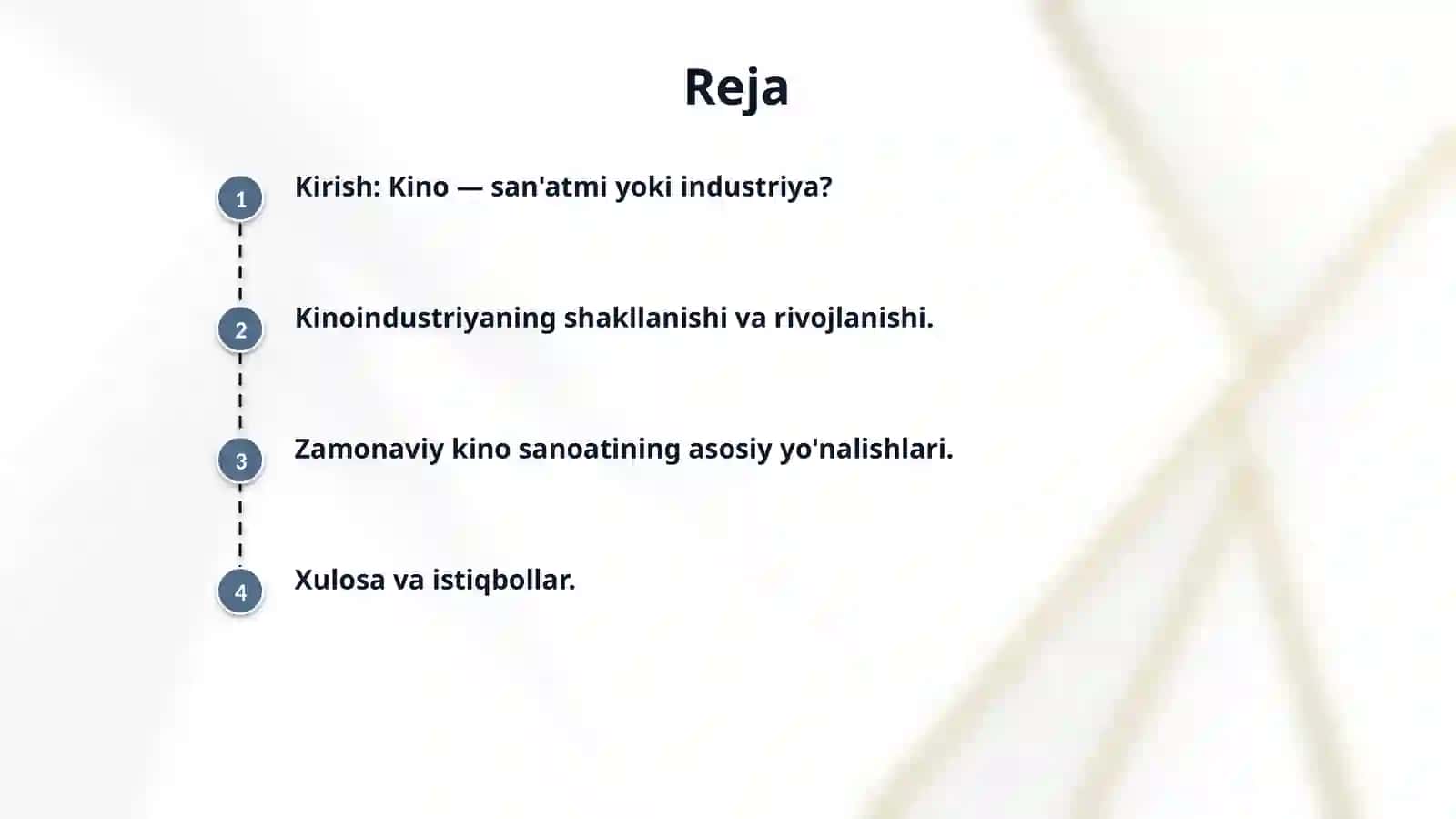 Kino sanʼati yoki industriya sifatida 2