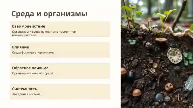 Факторы среды: механизмы воздействия 2
