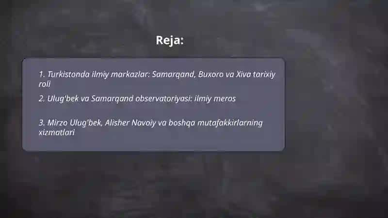 Turkistonda ilm fan va madaniyat 2