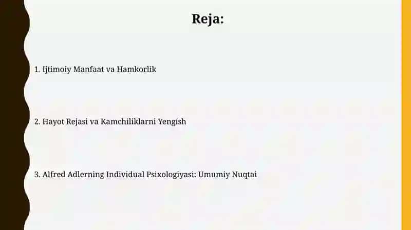 Alfred Adler individual psixologiyasi 2