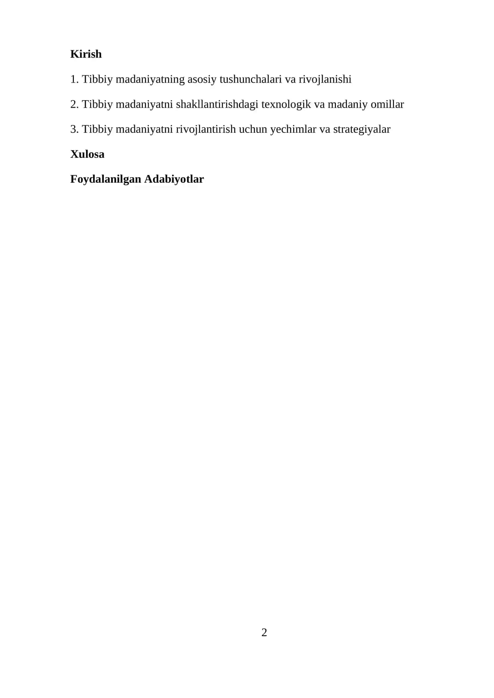 KLINIK PSIXOLOGIYA fanidan MUSTAQIL ISH 2