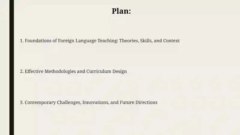 Teaching foreign language 2