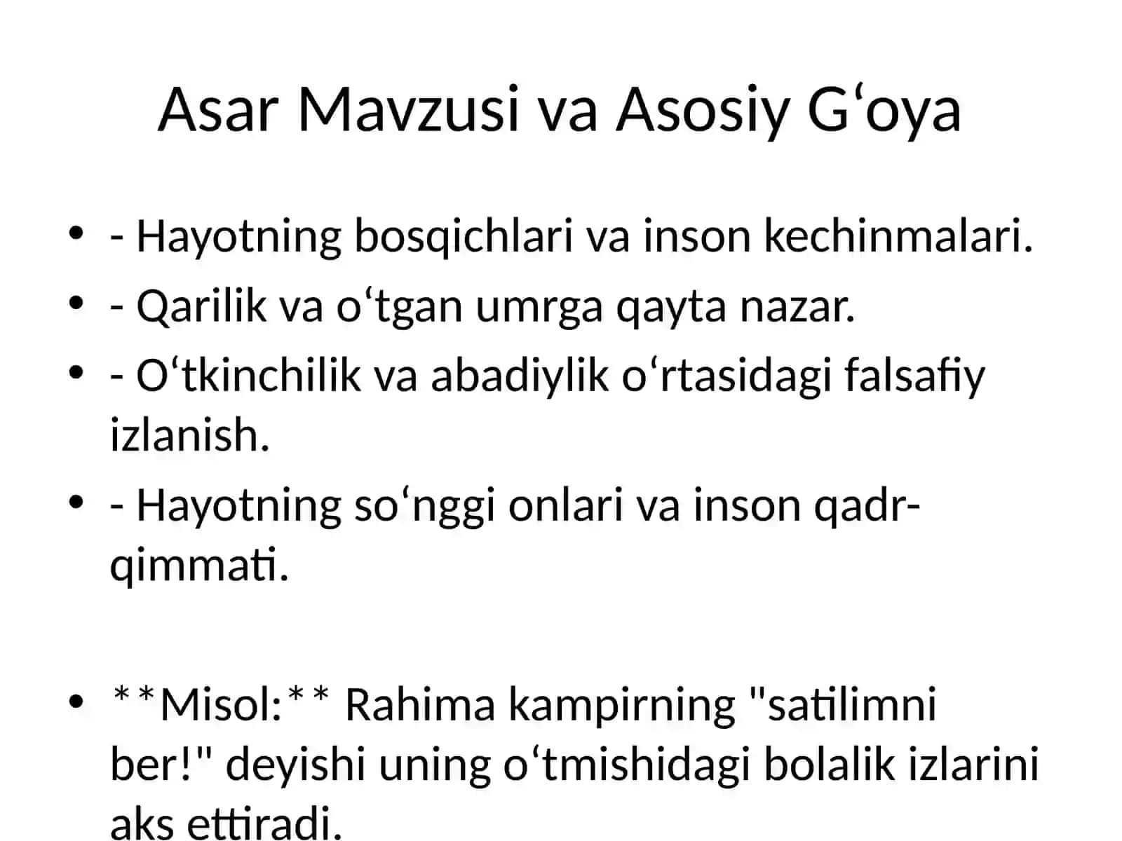 ShukurXolmirzayev: "Odam"Hikoyasi 2