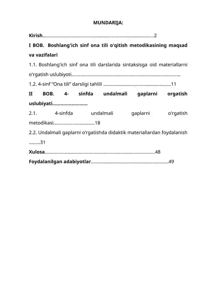 4- sinfda undalmali gaplarni o’rgatish uslubiyoti 2