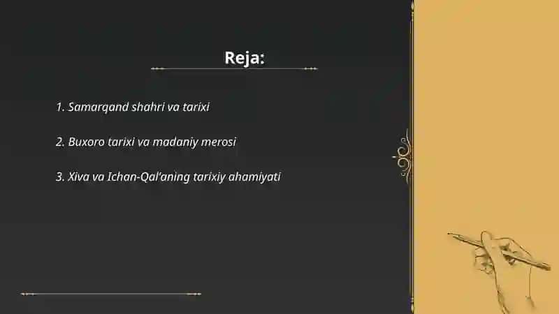 Samarqand shahri va tariхi 2