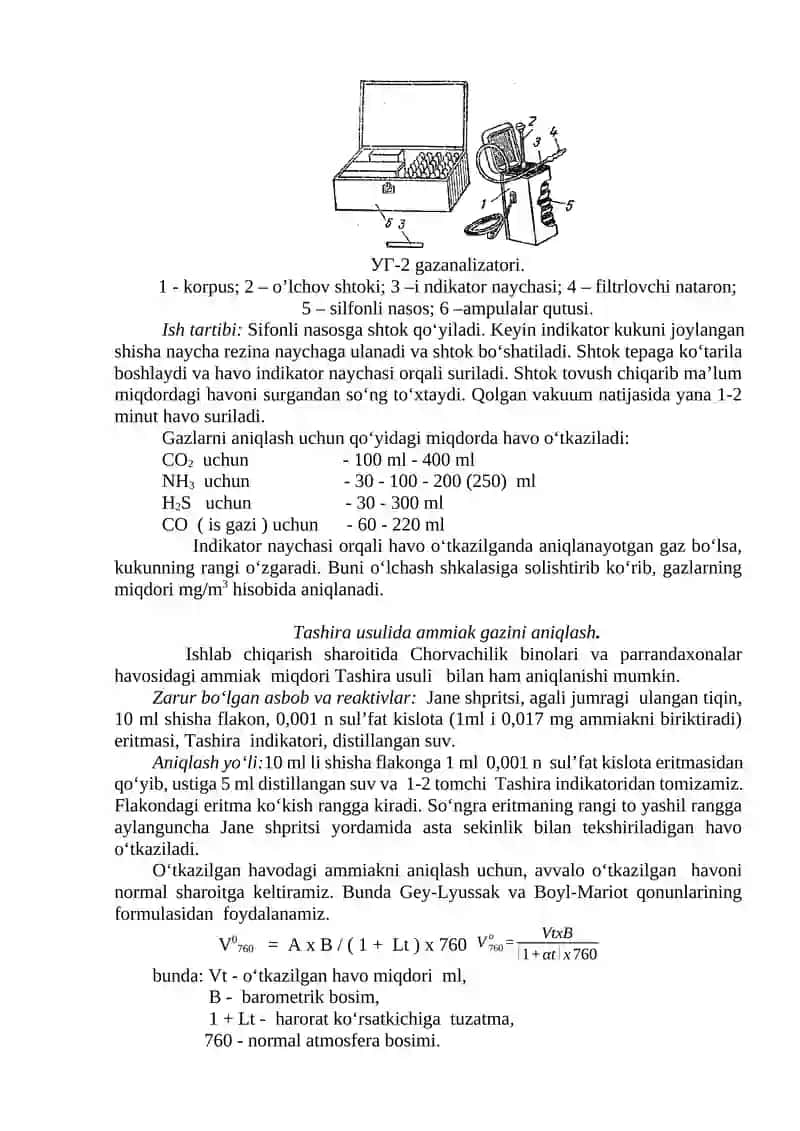 Ekspress usullarda zararli gazlarni aniqlash 2