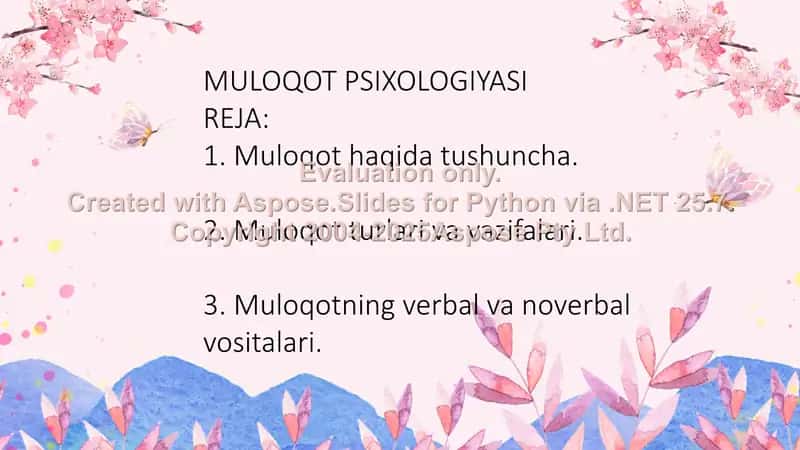 MULOQOT PSIXOLOGIYASI 2