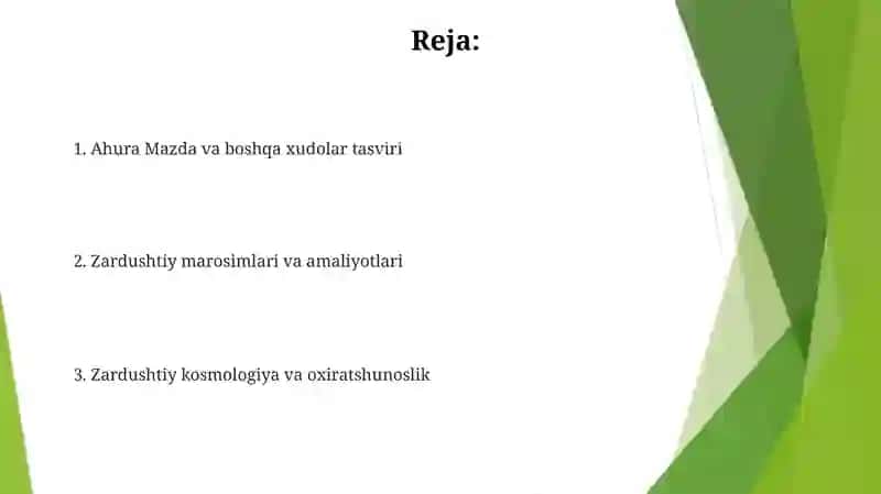 Zardushtiylikning teologik tizimi va diniy marosimlari 2