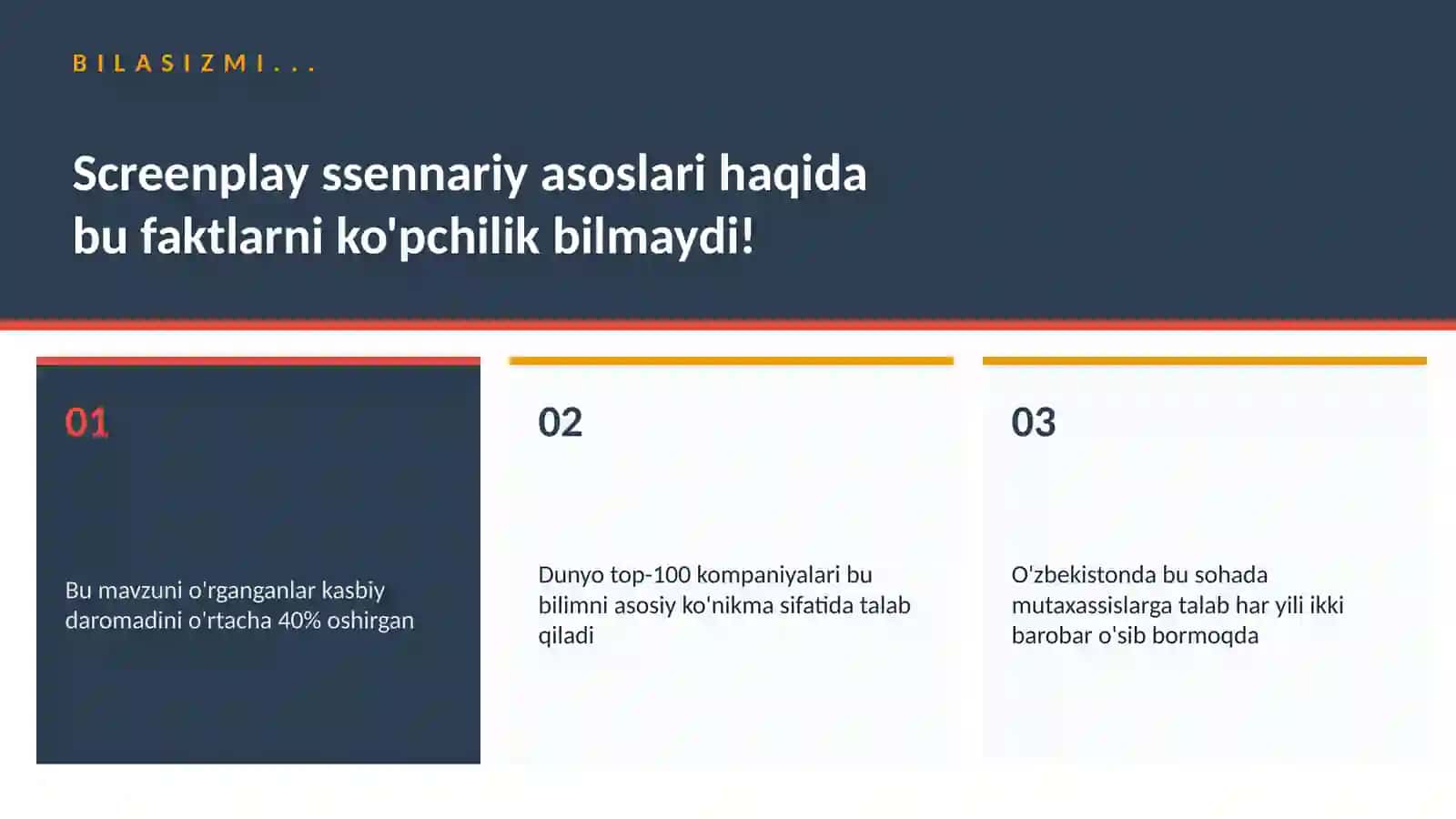 Screenplay ssennariy asoslari 2