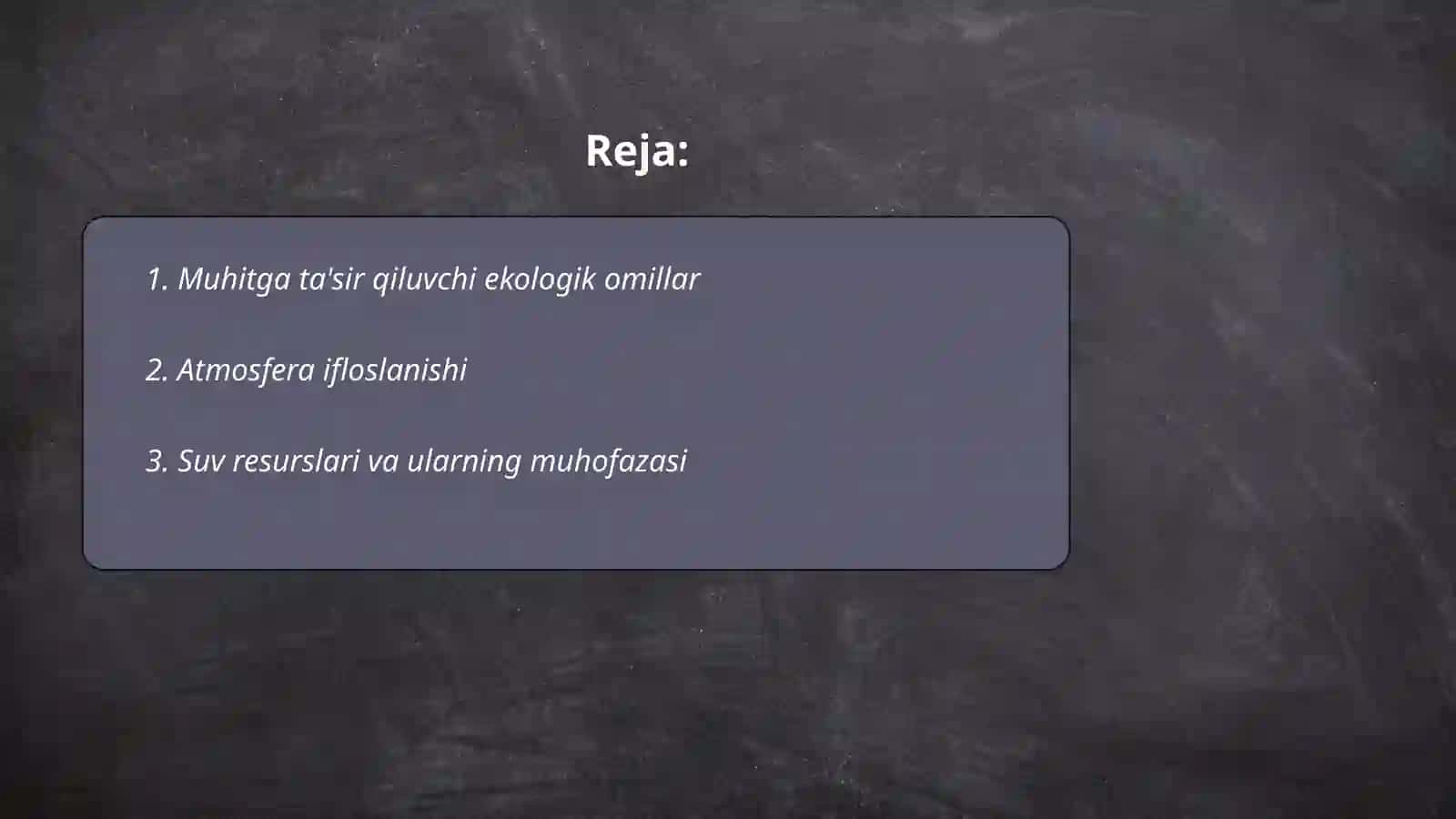 Muhit va ekologik omillar 2