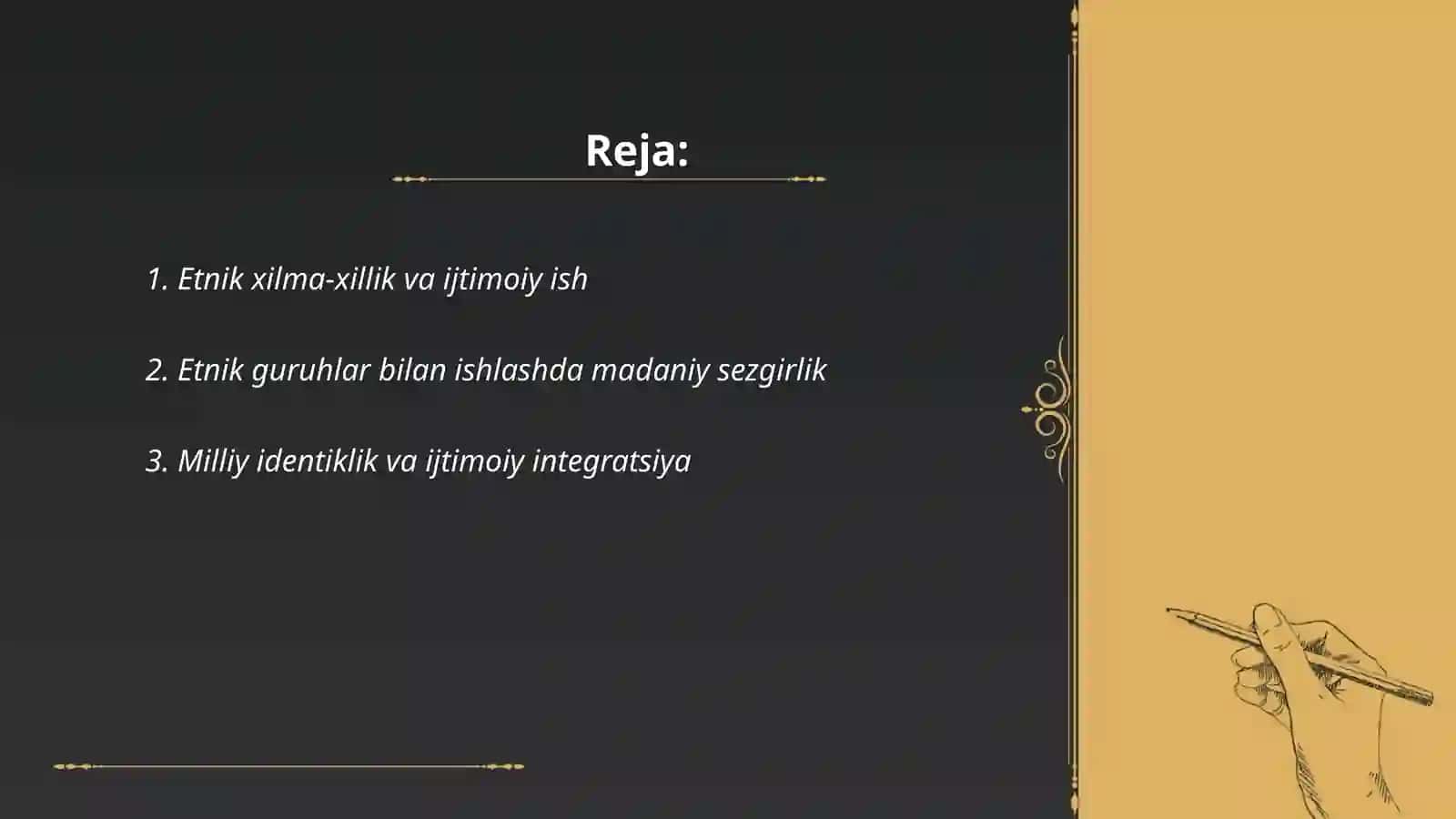 Ijtimoiy ishda etno layoqad 2