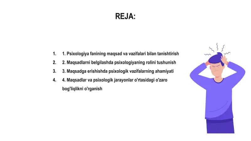 Psixalogiya fanining maqsad va vazifalari 2