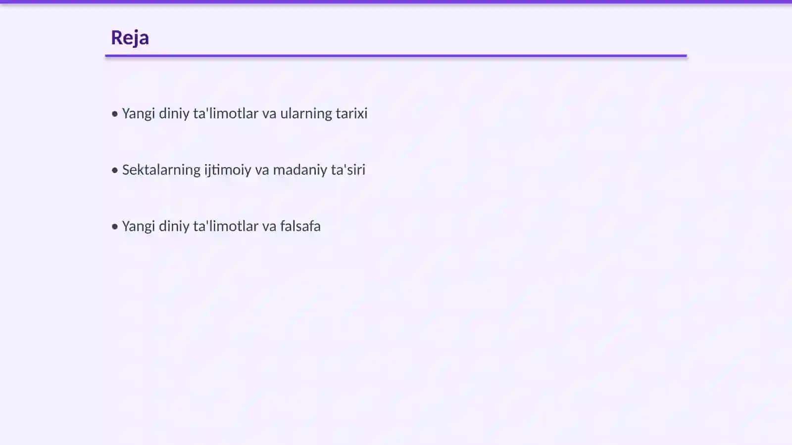 Yangi diniy ta'limotlar va sektalar 2
