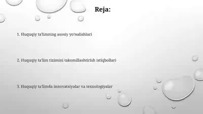 Huquqiy tarbiya 2