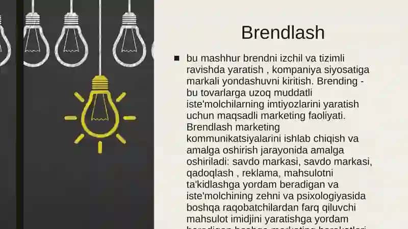 Brendning huquqiy asoslari 2