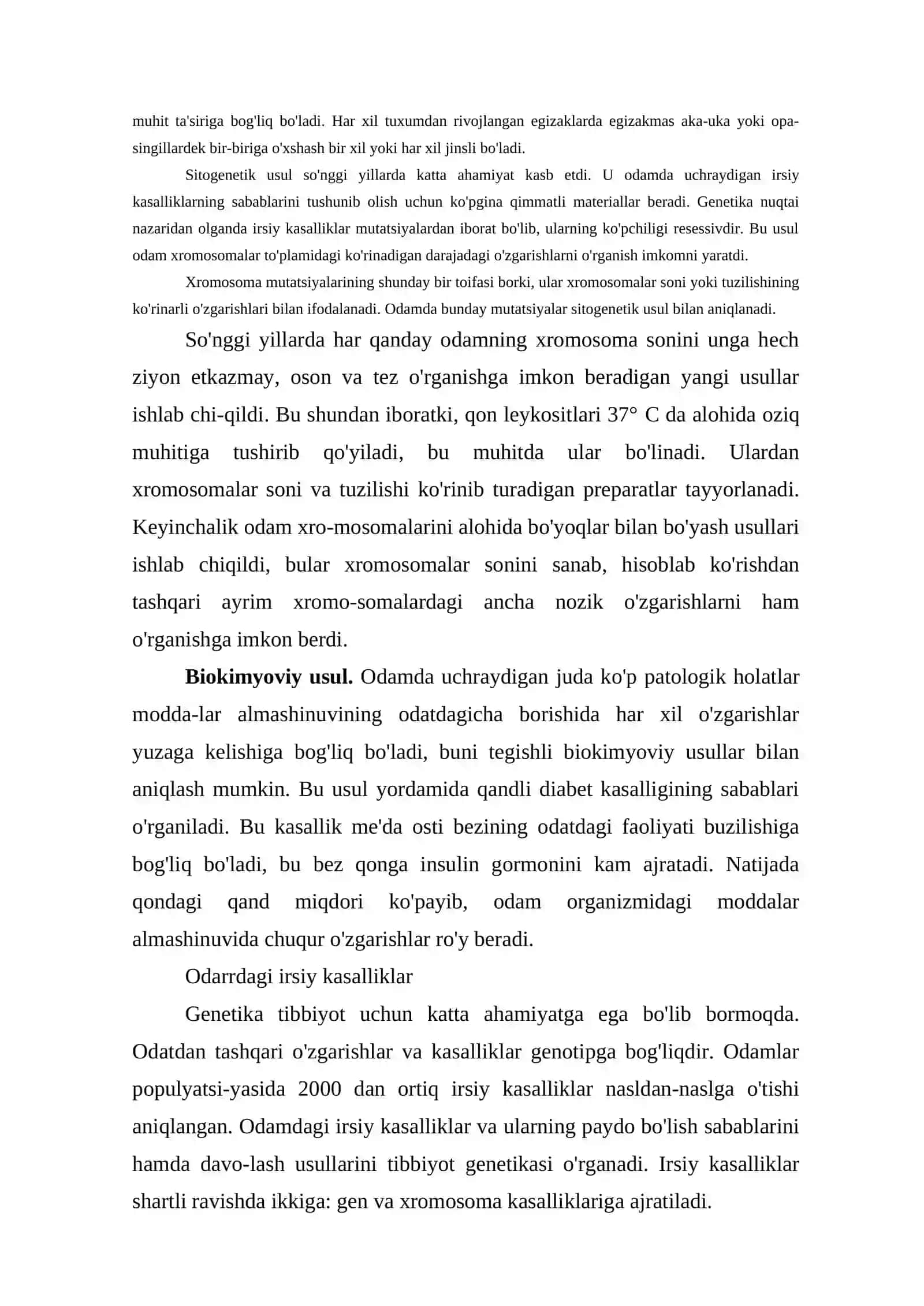Odam genetikasi 2