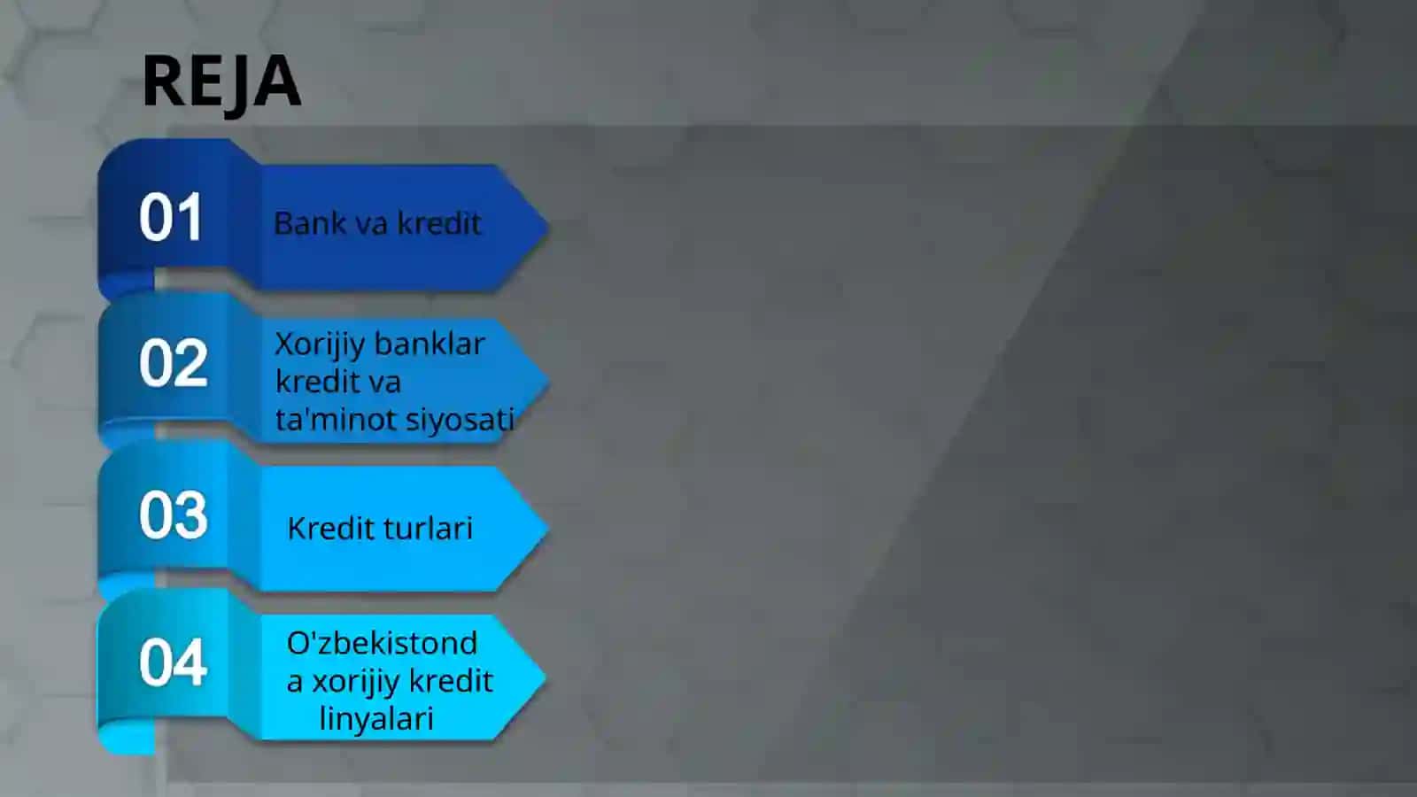 XORIJIY BANKLARDA KREDITLASH VA ULARNING TURLARI 2