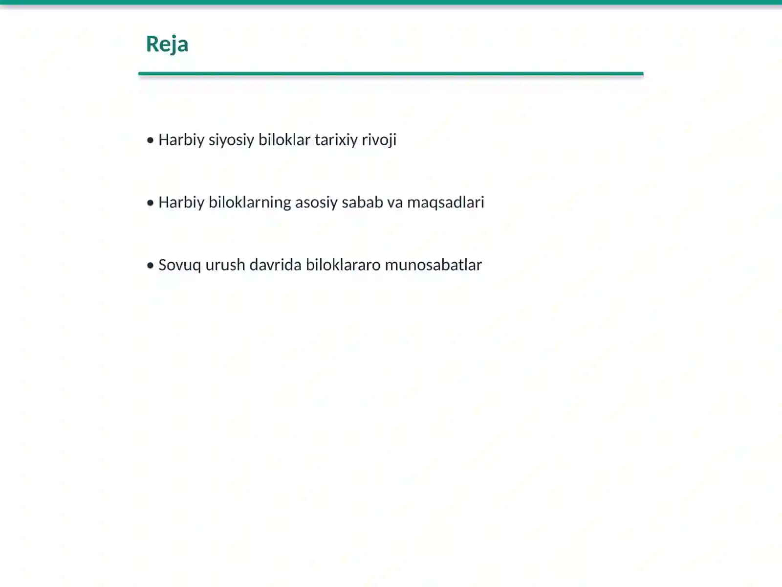 Harbiy siyosiy biloklarning tashkil topishi 2