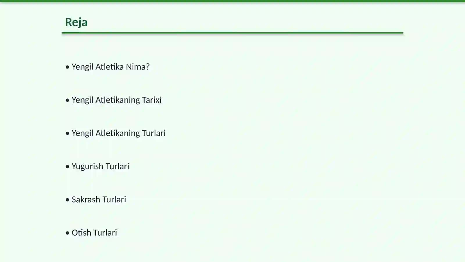 Yengil Atletika: Sportning Asosiy Turlari 2
