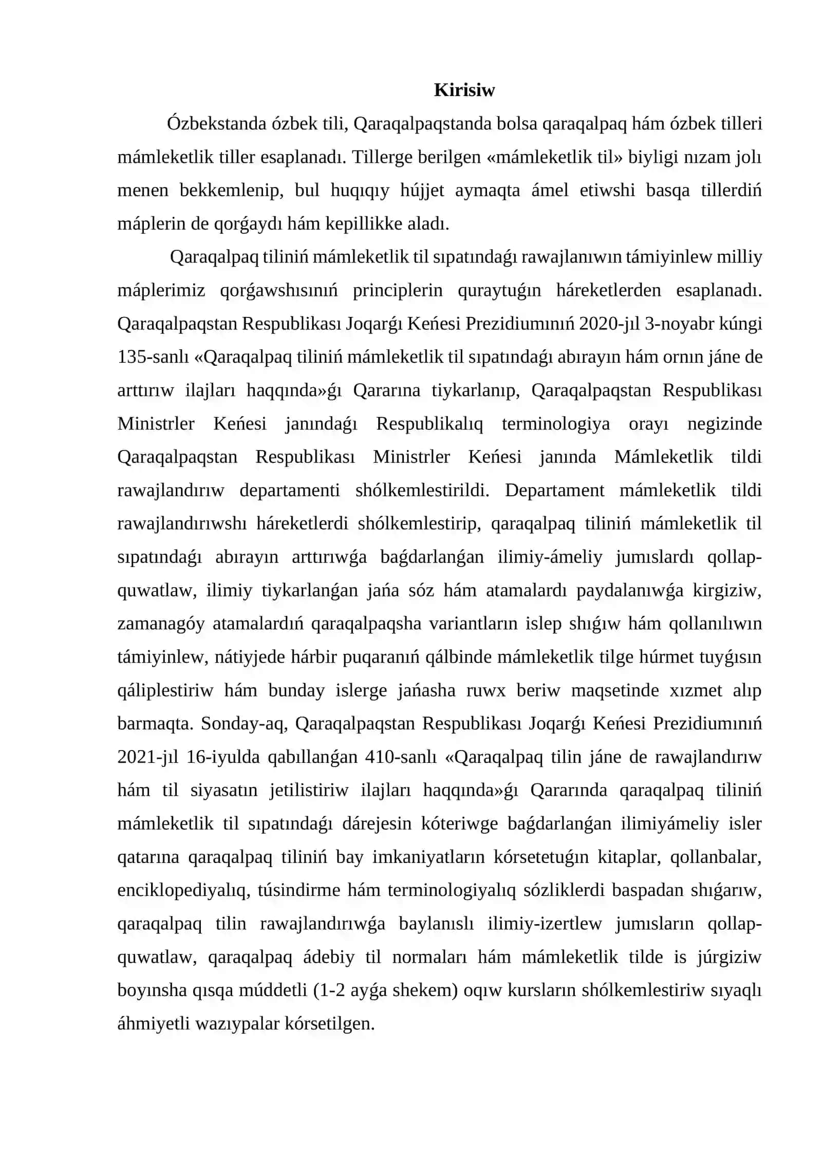 Is júrgiziw tili hám stili 2