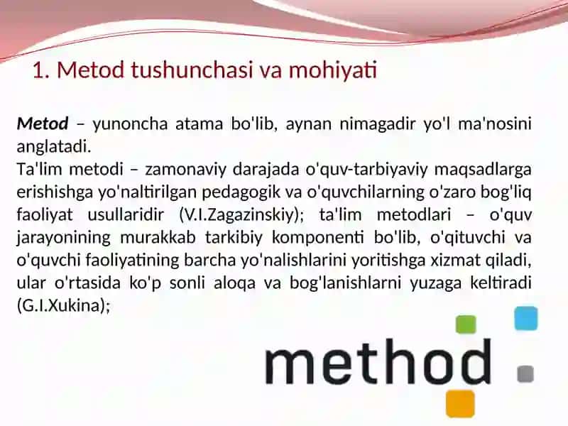 Ta’lim Metodlari 2