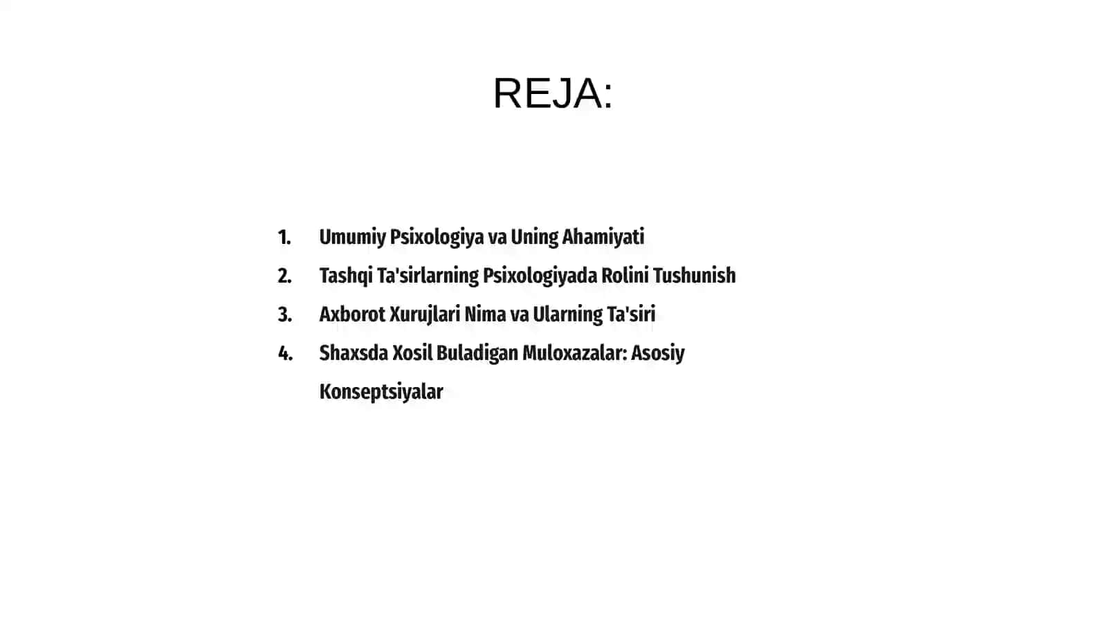 Umumiy Psixologiya Fanidan 2