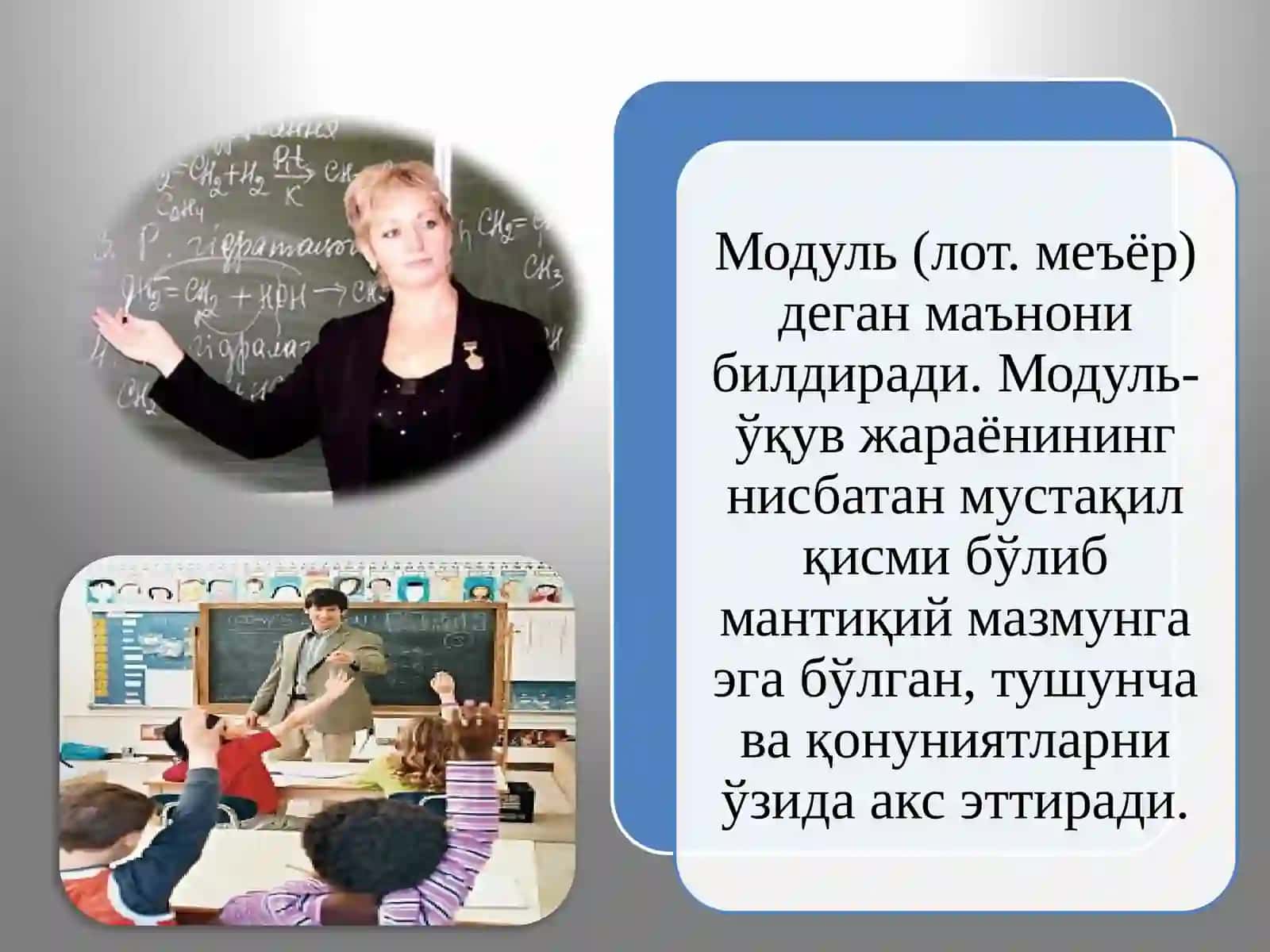 Махсус фанларни ўқитиш жараёнида модулли ёндашув. Масофавий таълим 2
