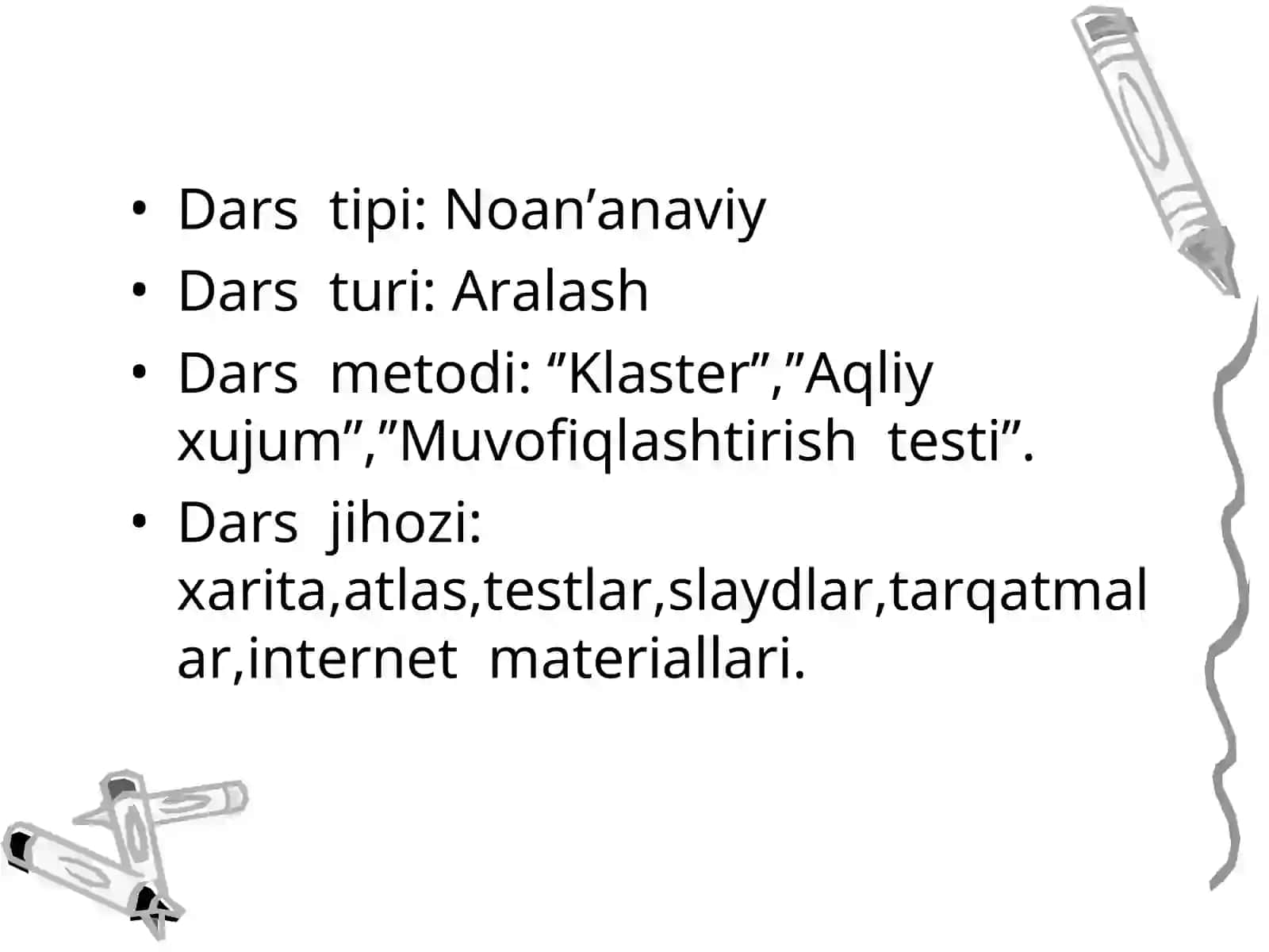 O’zbekiston geografik o’lkalari 2