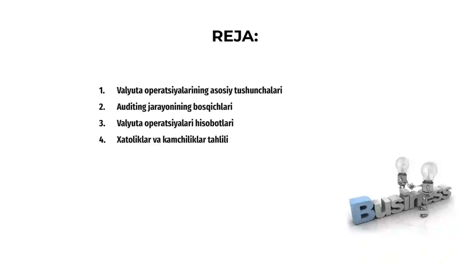 Valyuta operatsiyalari auditi 2