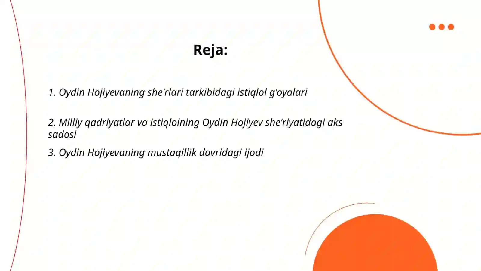 Oydin Hojiyeva she'riyatida istiqlol madhi 2