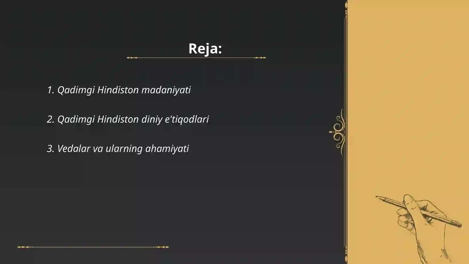 Qadimgi Hindiston madaniyati 2