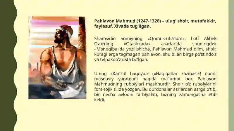 Pahlavon Mahmud madrasasi 2