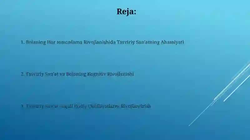 Tasviriy San'atning Ahamiyati 2
