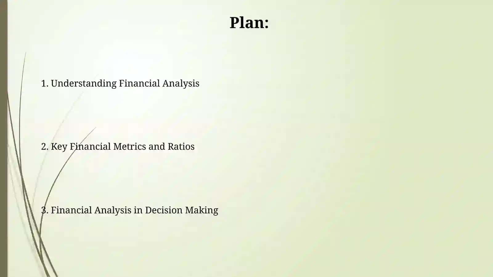 Financial Analysis and Decision Making 2