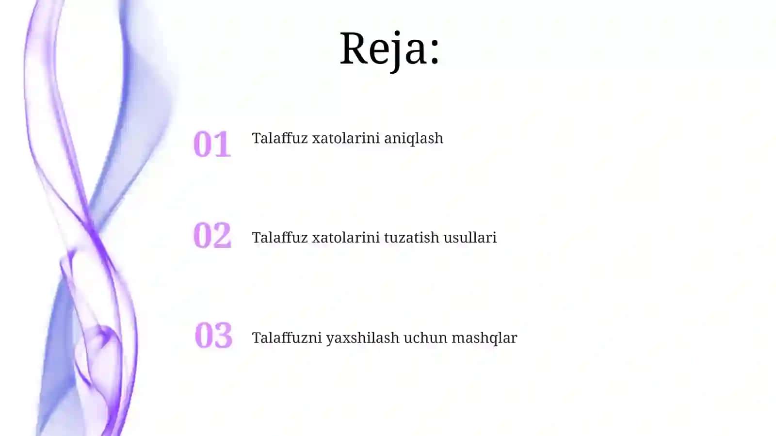 Tovush talaffuzidagi yo‘l qo‘yilgan xatolar ustida ishlash 2