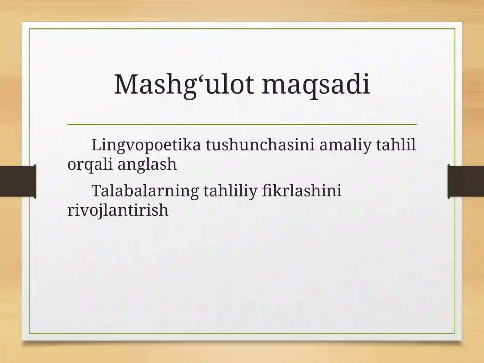 O‘zbek lingvopoetikasi 2